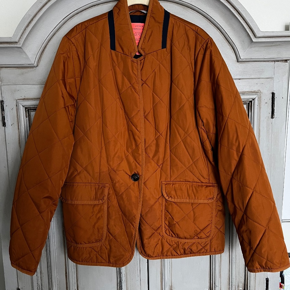 J CREW QUILTED PRIMALOFT® REGENT BLAZER-JACKET